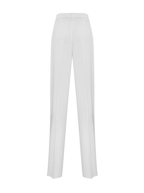 Pantalone con cintura Neottia in cady Bianco MAX MARA STUDIO | 2516131011600009